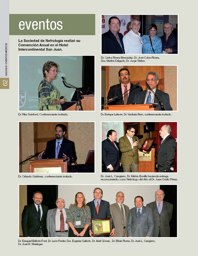 Eventos y actividades médicas 