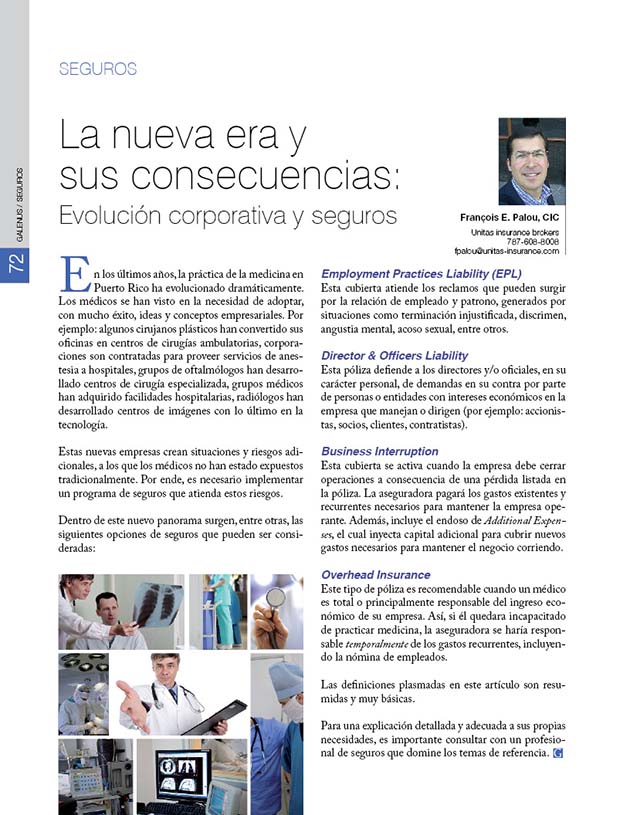 Seguros: Evolución corporativa y seguros  
