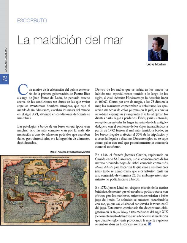 Escorbuto: La maldición del mar 