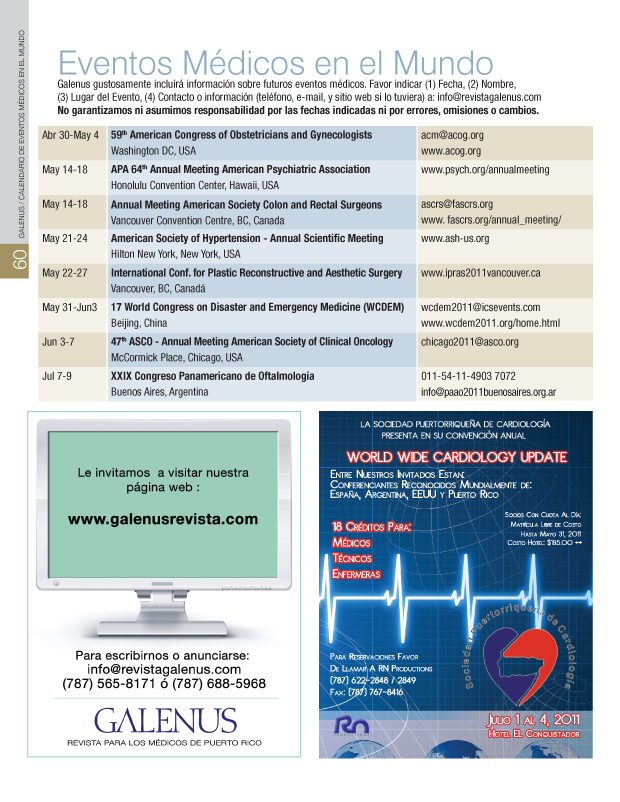 Eventos Médicos en el Mundo 