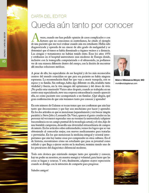 Carta del Editor  