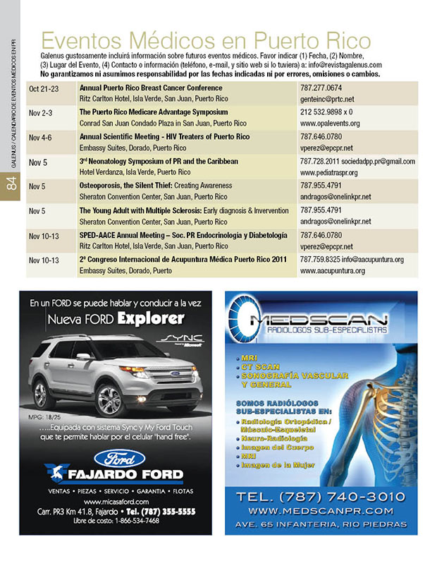 Eventos Médicos en Puerto Rico 