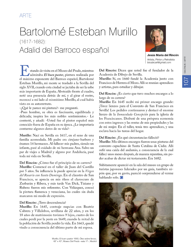 Arte / Bartolomé Esteban Murillo (1617-1682): Adalid del Barroco español 