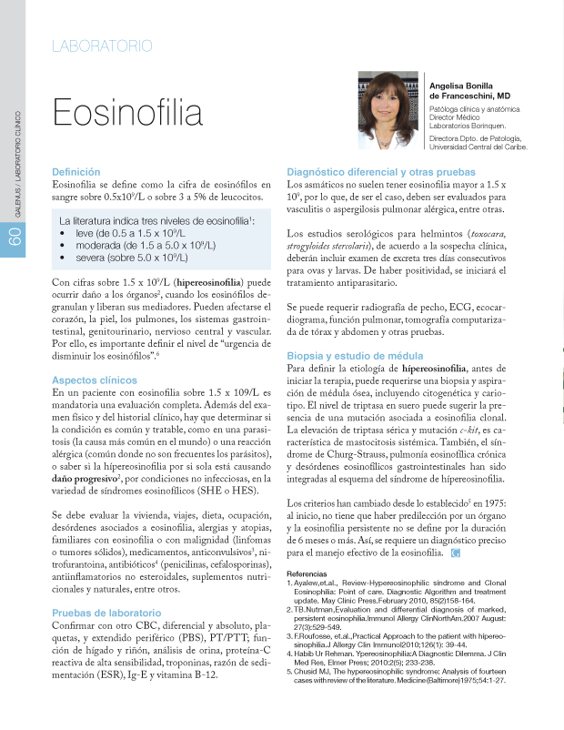 Eosinofilia 