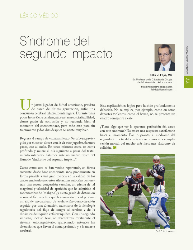 Síndrome del segundo impacto 