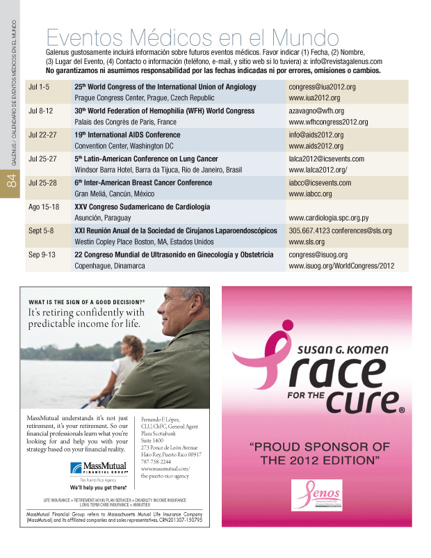 Eventos Médicos en el Mundo 
