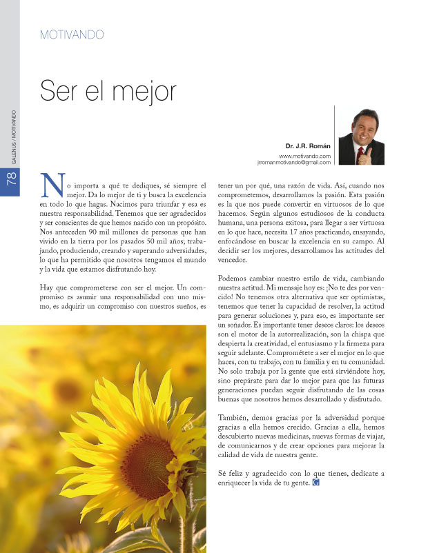 Ser el mejor 