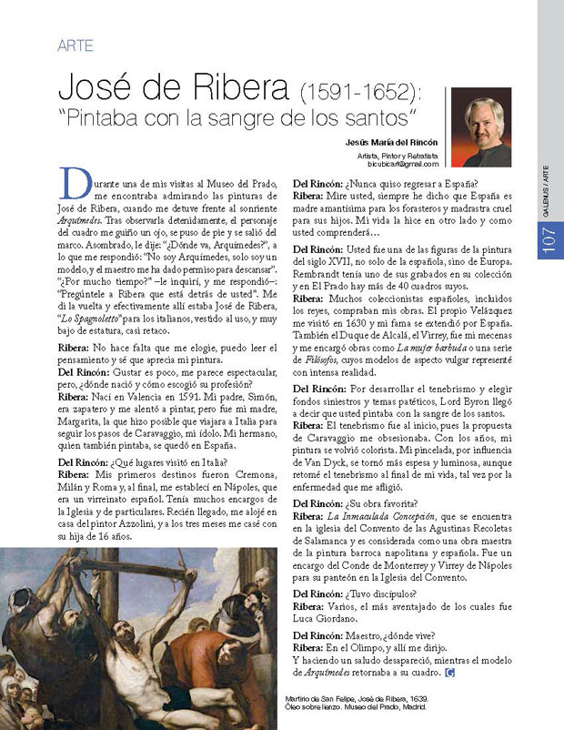 José de Ribera (1591-1652): “Pintaba con la sangre de los santos” 