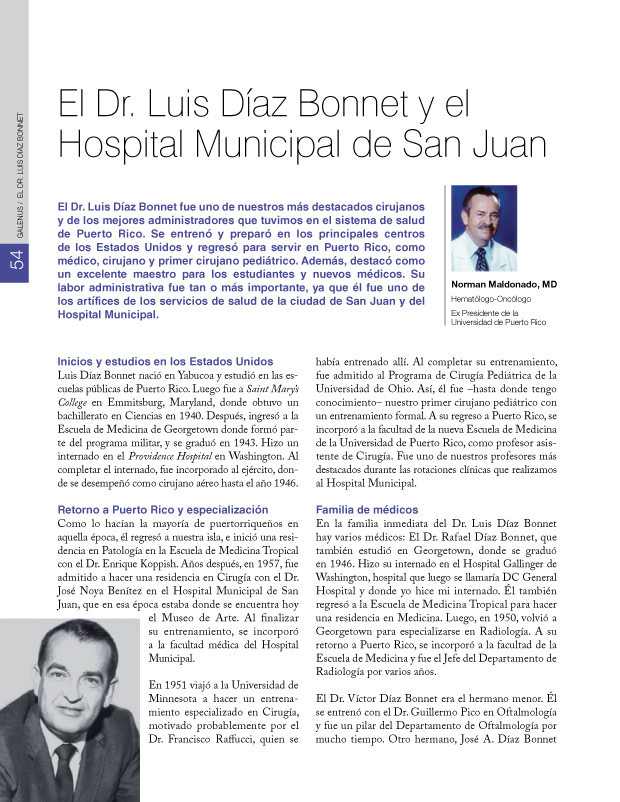 HISTORIA DE LA MEDICINA DE PUERTO RICO 