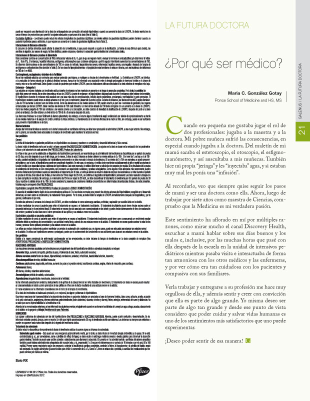 LA FUTURA DOCTORA 