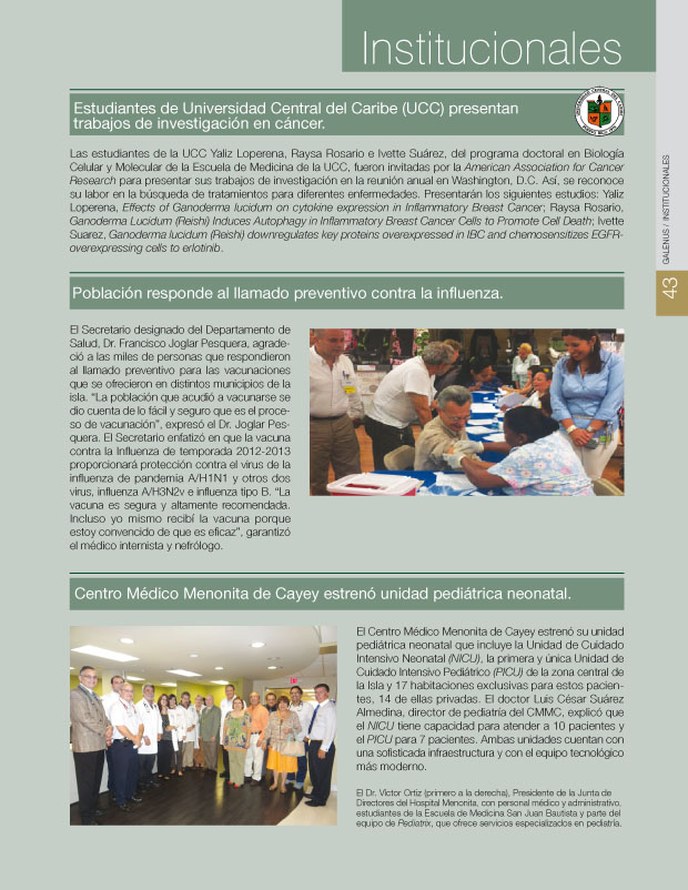INSTITUCIONALES 