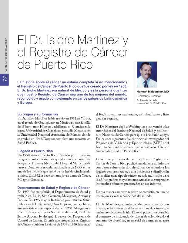 DR. ISIDRO MARTINEZ 