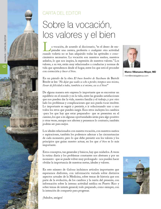 Carta del Editor  