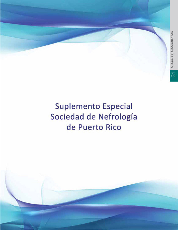 Suplemento Especial Sociedad de Nefrología de Puerto Rico  