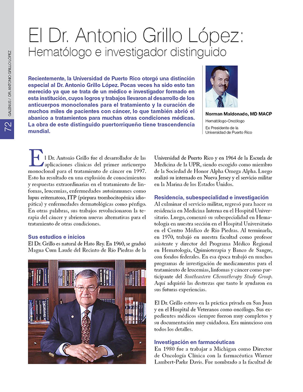Historia Puerto Rico / Dr. Antonio Grillo López 