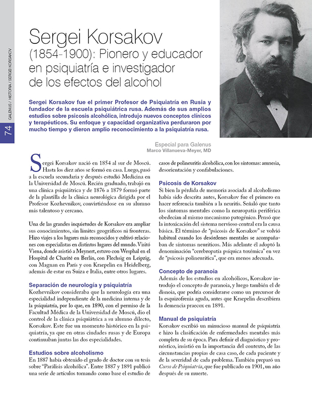 HISTORIA /Sergei Korsakov 