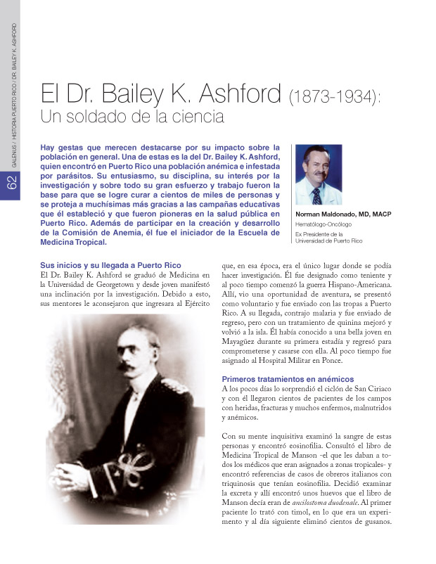 Historia puerto rico / Dr. Bailey K. Ashford 