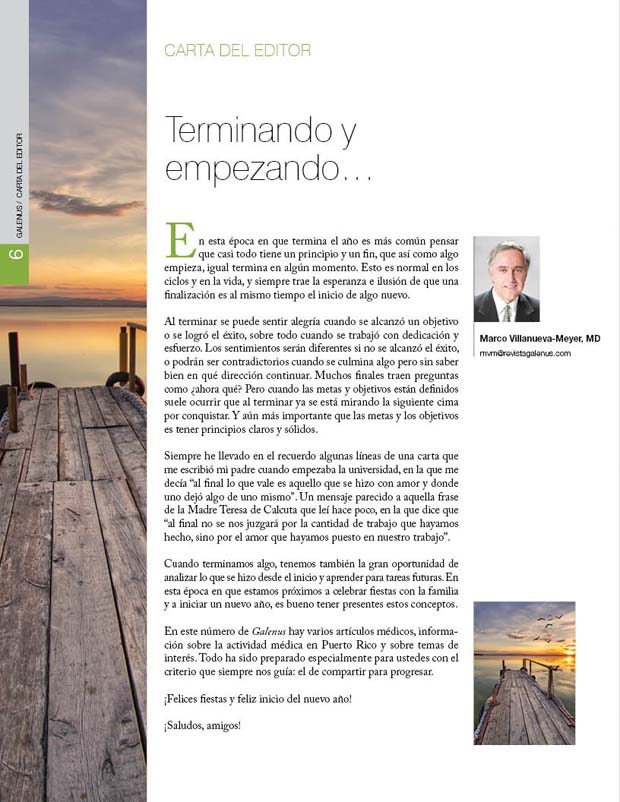Carta del Editor  