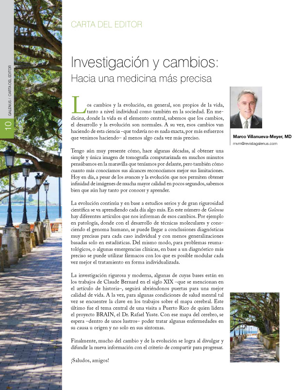 Carta del Editor  