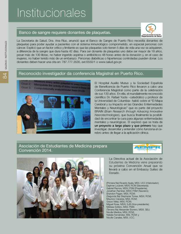 Institucionales  