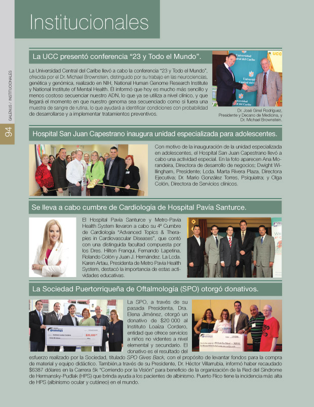 Institucionales  
