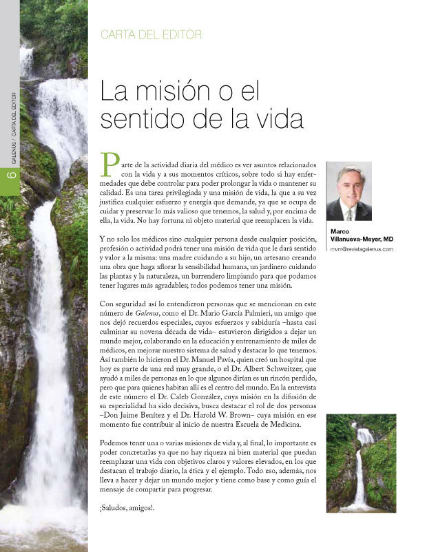 Carta del editor  