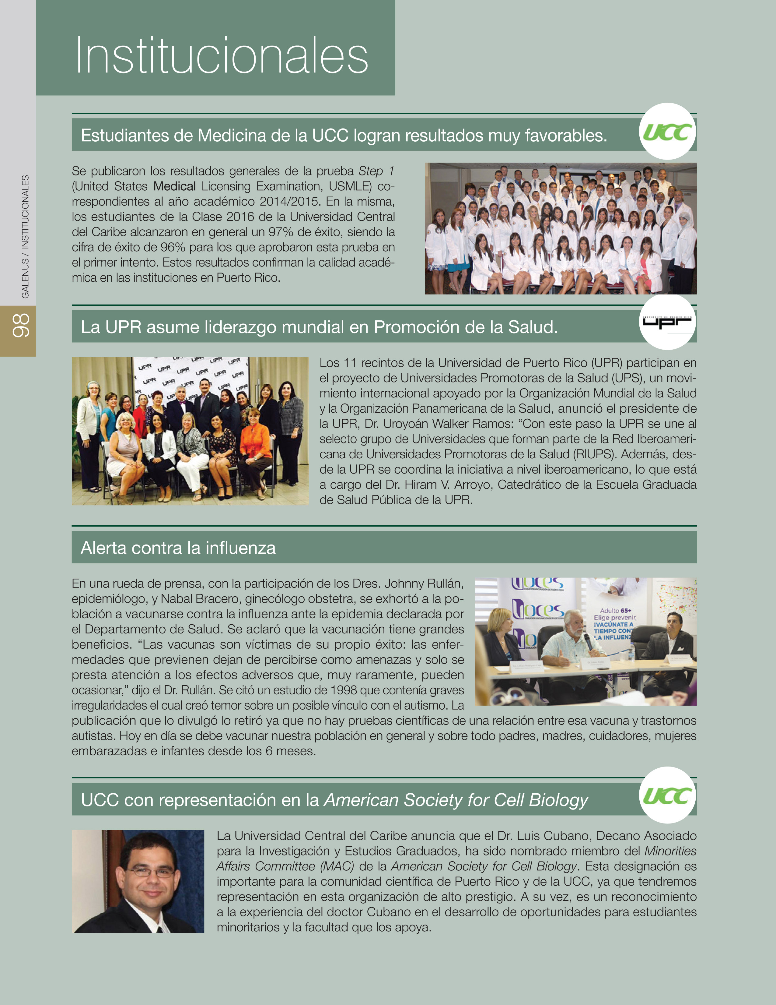 Institucionales  