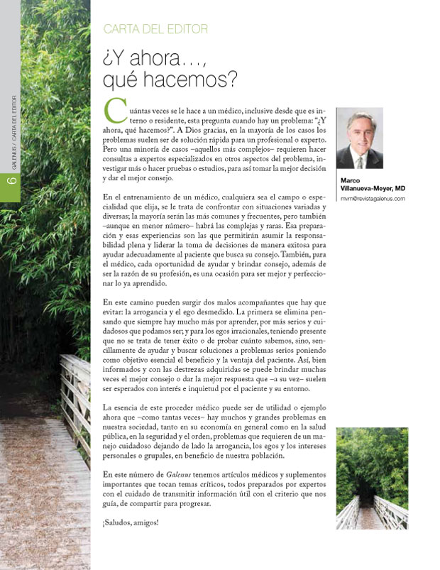 Carta del editor  