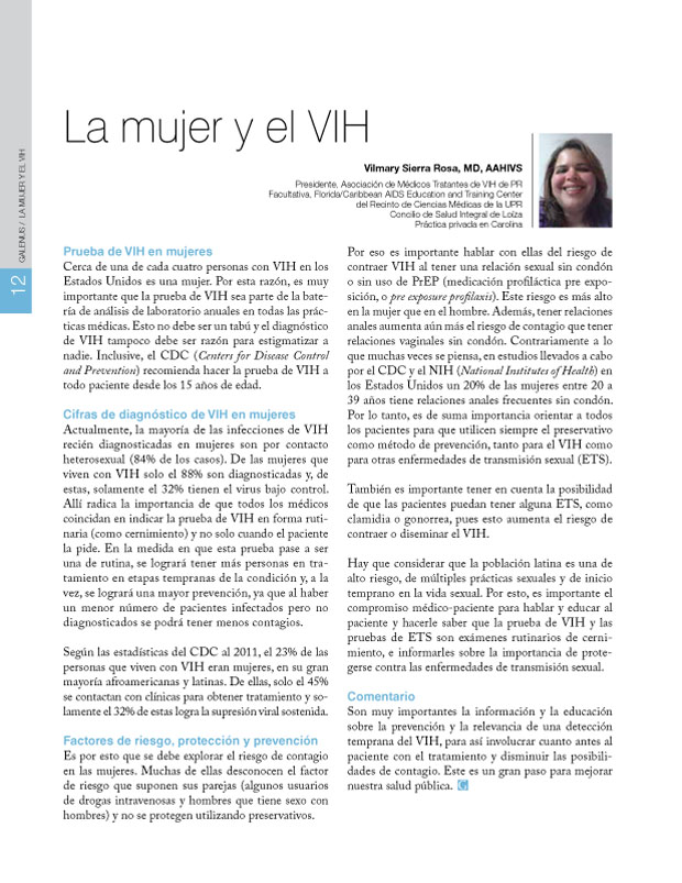 La mujer y el VIH 