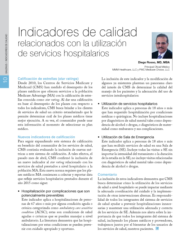 Indicadores de calidad 