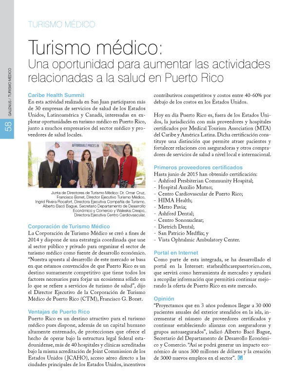 TURISMO MÉDICO 
