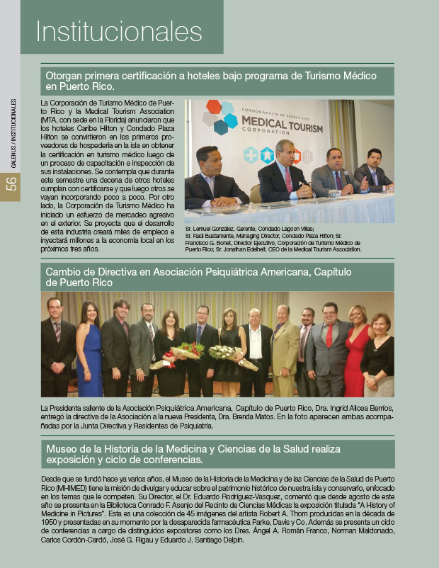 Institucionales: Noticias e información médica 