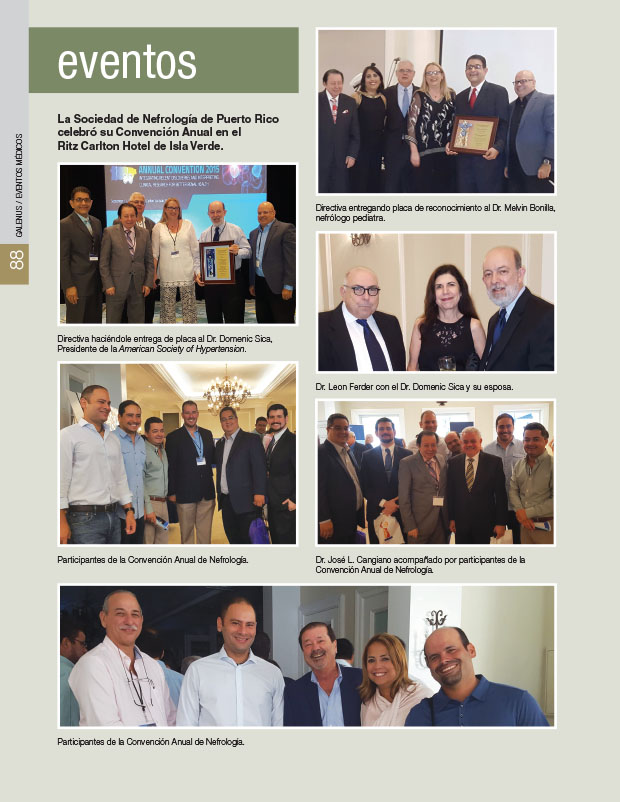 Eventos y actividades médicas 