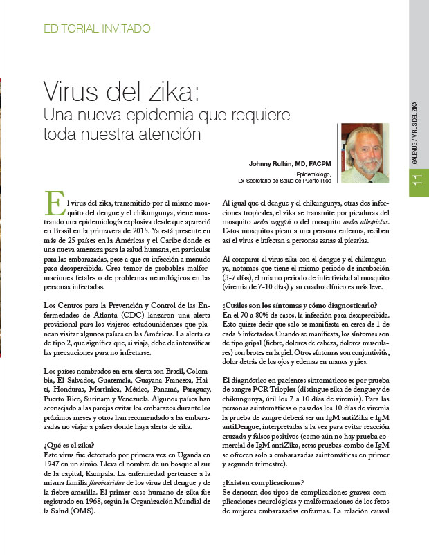 Editorial Invitado: Zika 
