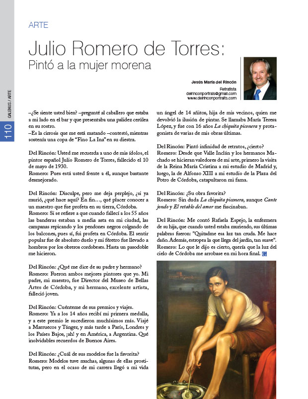 Arte: Julio Romero de Torres: Pintó a la mujer morena 
