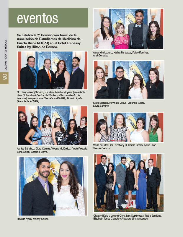 Eventos y actividades médicas 