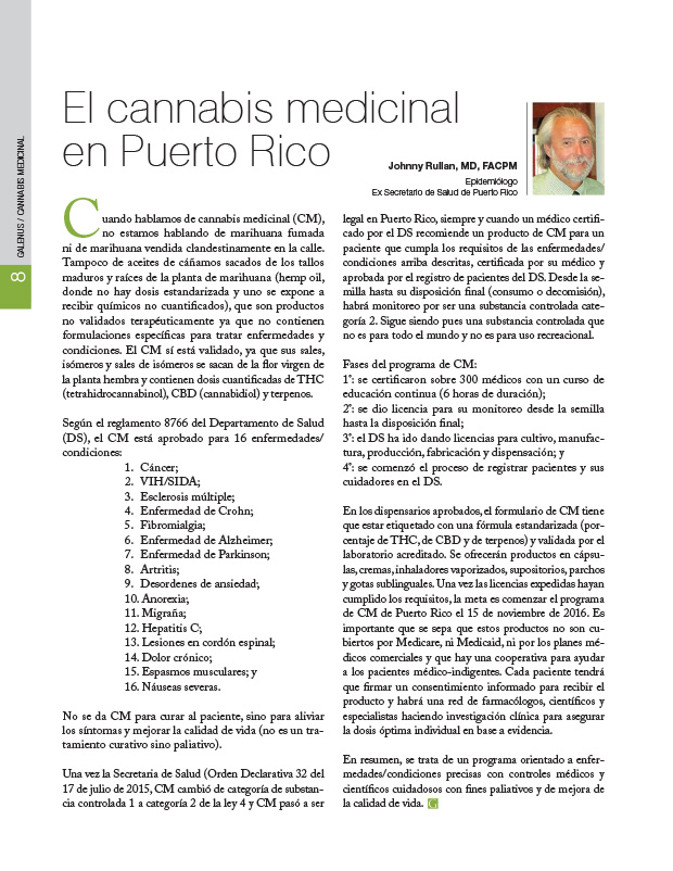El cannabis medicinal en Puerto Rico 