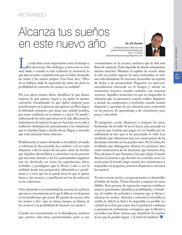 Motivando: Alcanza tus sueños en este nuevo año 