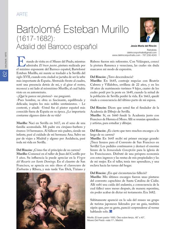Arte: Bartolomé Esteban Murillo (1617-1682): Adalid del Barroco español 