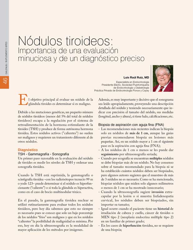 Nódulos tiroideos 