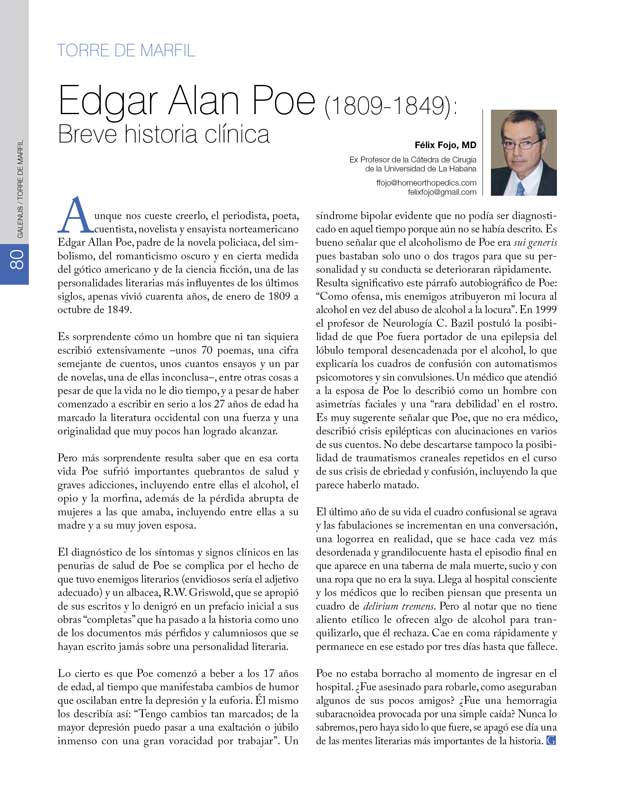 Torre de Marfil: Edgar Alan Poe 
