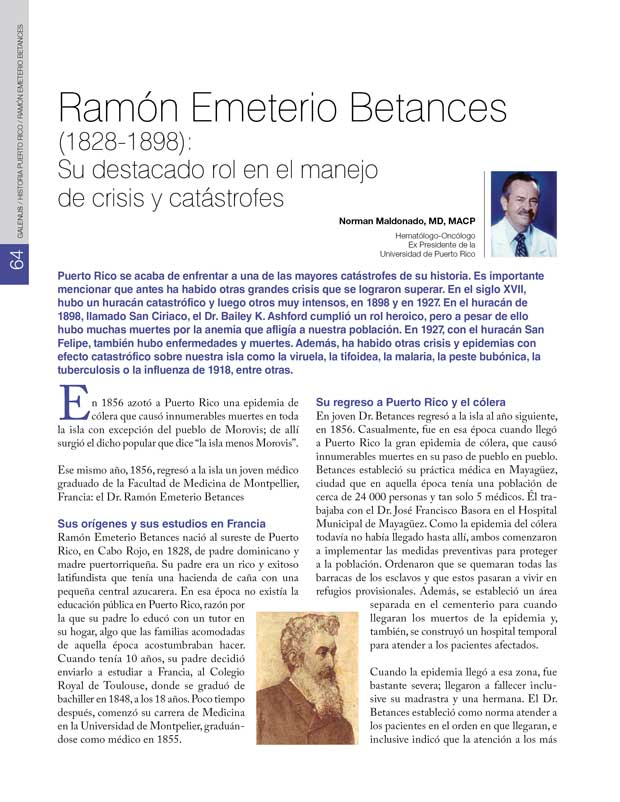 Historia: Ramón Emeterio Betances 
