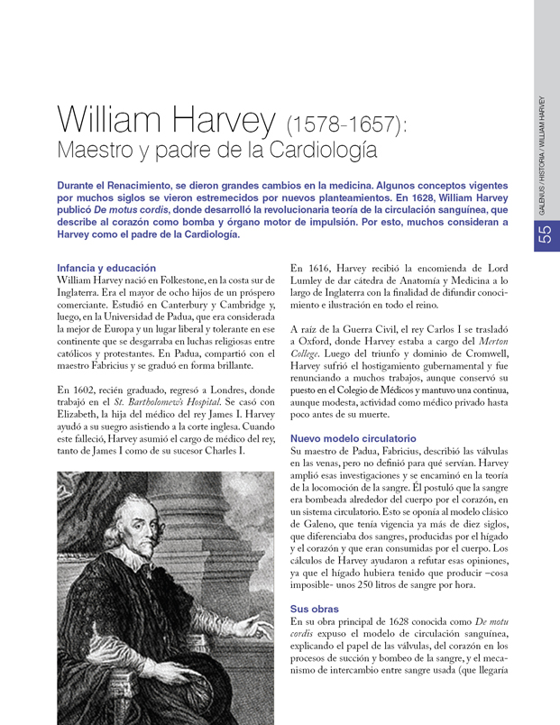 Historia de la Medicina: William Harvey y la Cardiología  