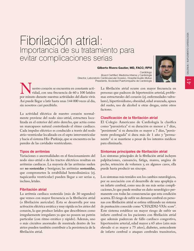 Fibrilación atrial 