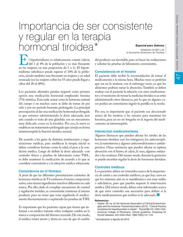 Importancia de ser consistente  y regular en la terapia 
