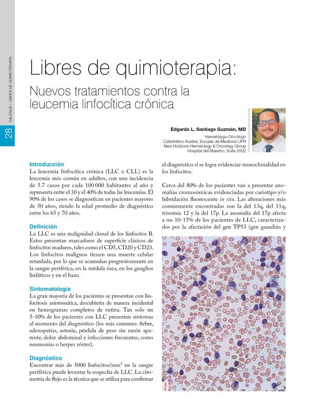 Libres de quimioterapia 
