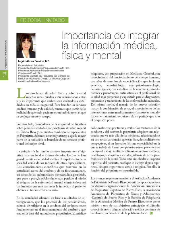Opinión del invitado del mes 