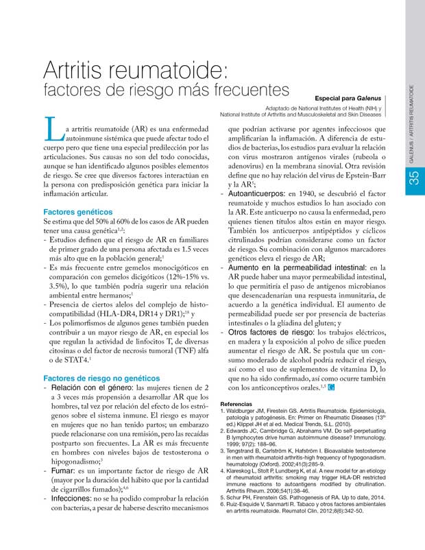 Artritis reumatoide 