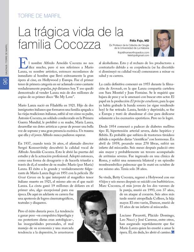 Torre de Marfil: La trágica vida de la familia Cocozza 