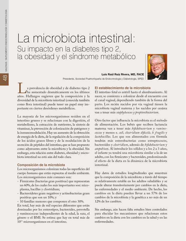 La microbiota intestinal 